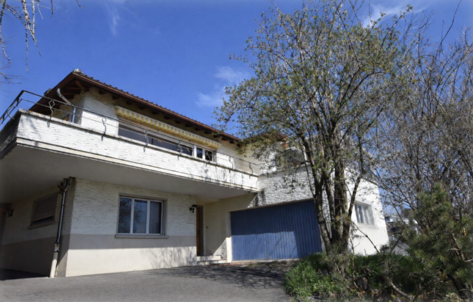 Façade de la villa